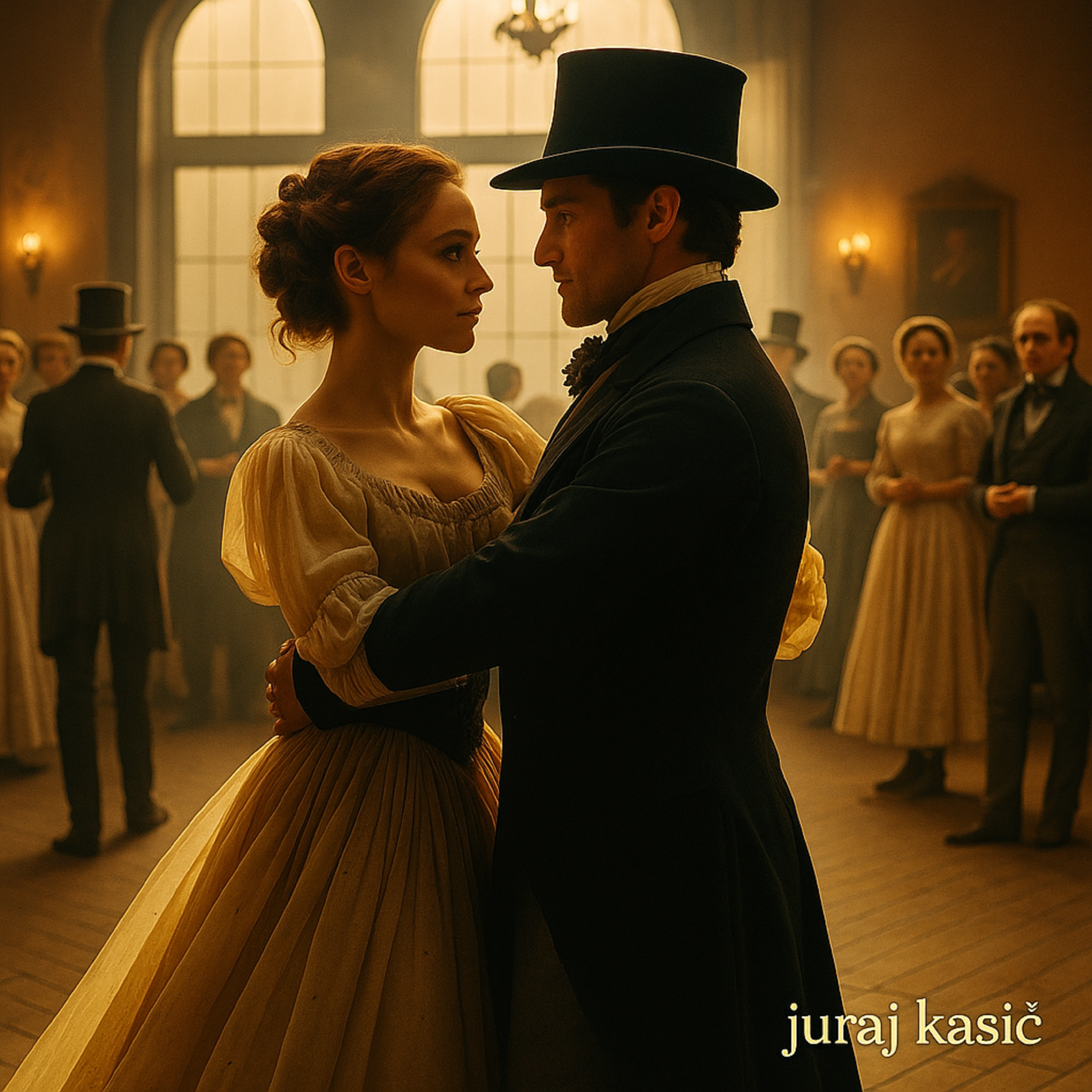 Cover art of the single “Romantic Waltz” by Juraj Kasič